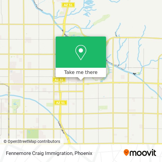 Fennemore Craig Immigration map