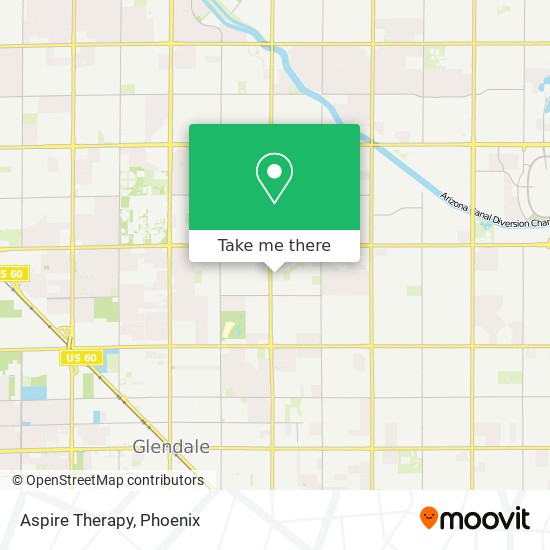 Aspire Therapy map