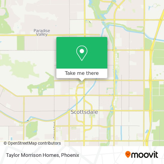 Mapa de Taylor Morrison Homes