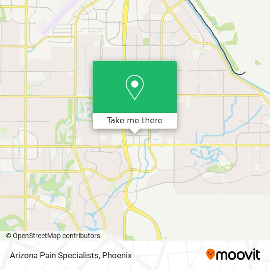 Arizona Pain Specialists map