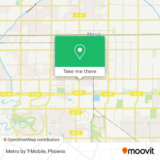 Metro by T-Mobile map