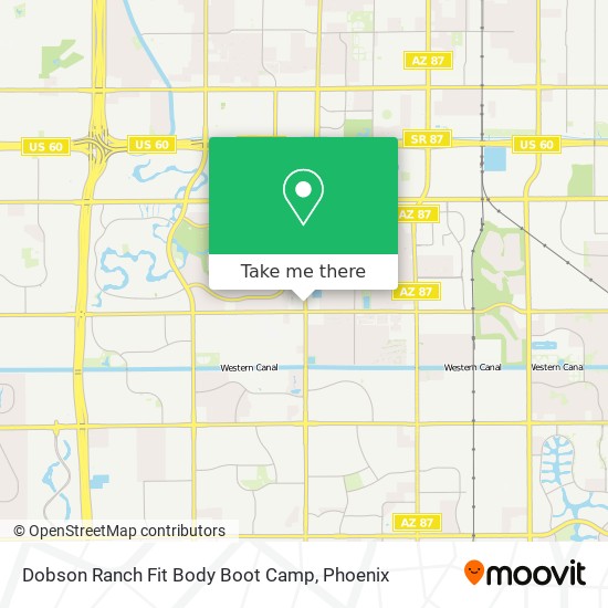 Dobson Ranch Fit Body Boot Camp map
