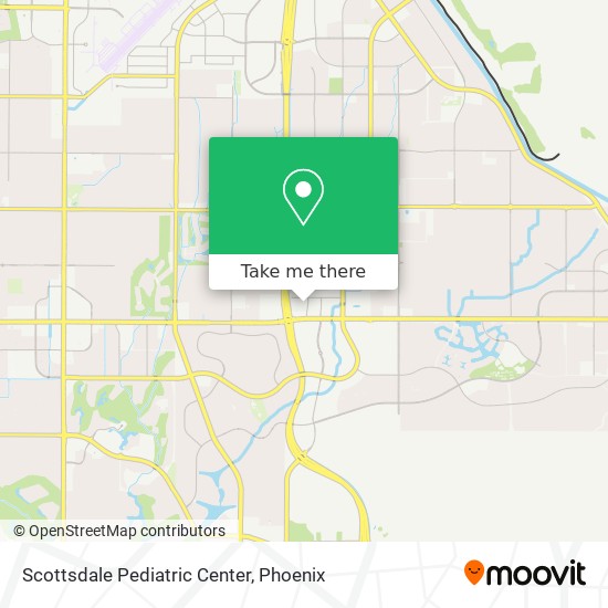 Mapa de Scottsdale Pediatric Center