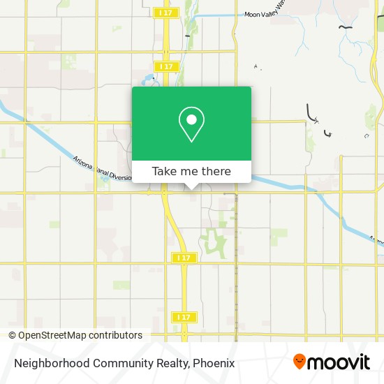 Mapa de Neighborhood Community Realty