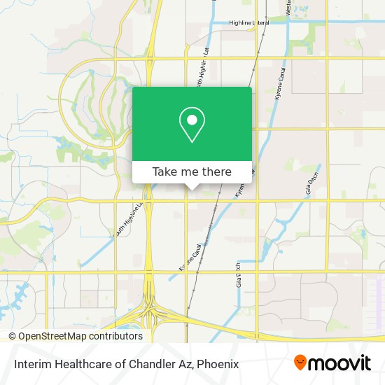 Interim Healthcare of Chandler Az map