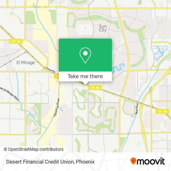 How To Get To Desert Financial Credit Union In Sun City By Bus
