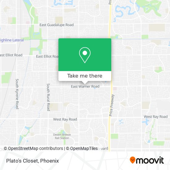 Mapa de Plato's Closet