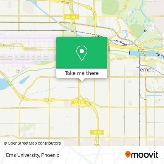 Ems University map