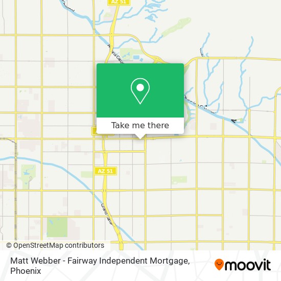 Mapa de Matt Webber - Fairway Independent Mortgage