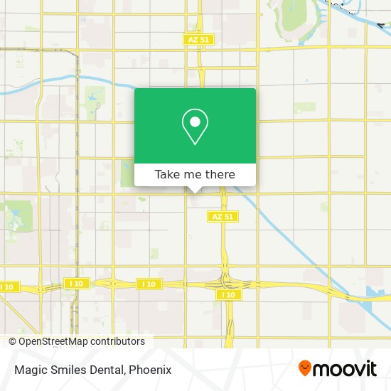 Magic Smiles Dental map