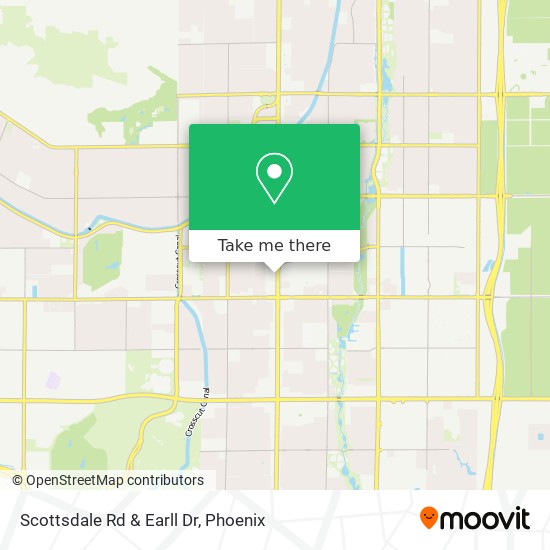 Mapa de Scottsdale Rd & Earll Dr