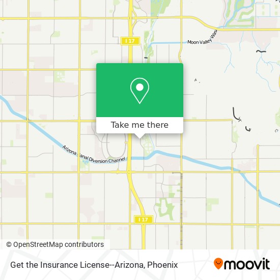 Get the Insurance License--Arizona map