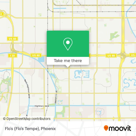 Mapa de Flo's (Flo's Tempe)