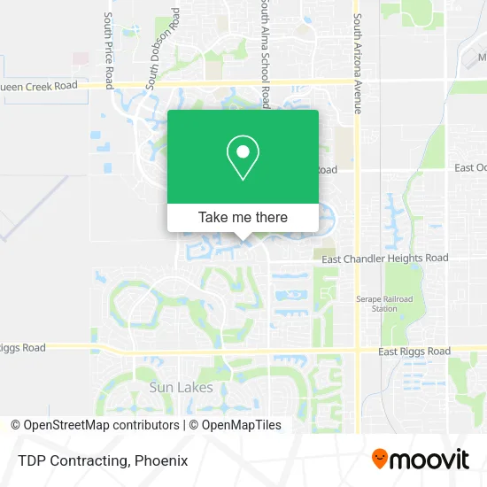 TDP Contracting map