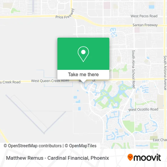 Matthew Remus - Cardinal Financial map