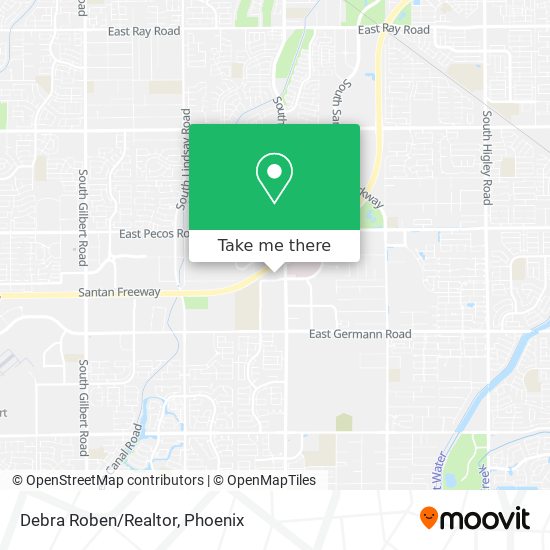 Debra Roben/Realtor map