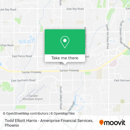 Todd Elliott Harris - Ameriprise Financial Services map