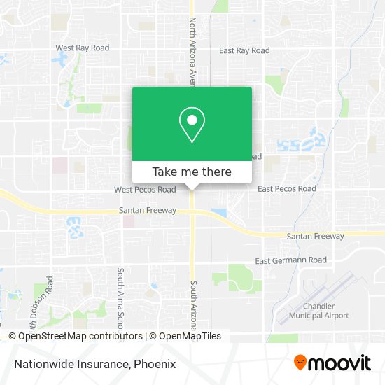 Nationwide Insurance map