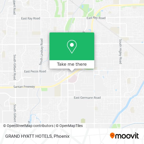 GRAND HYATT HOTELS map