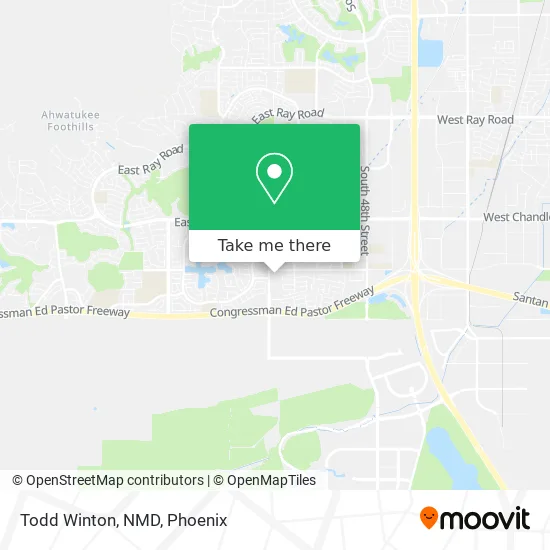 Todd Winton, NMD map