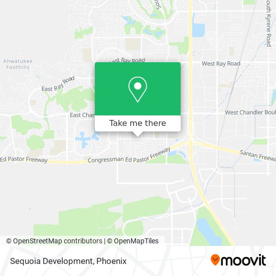 Sequoia Development map