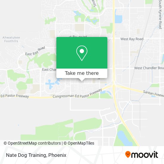 Nate Dog Training map