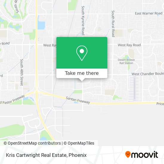 Kris Cartwright Real Estate map