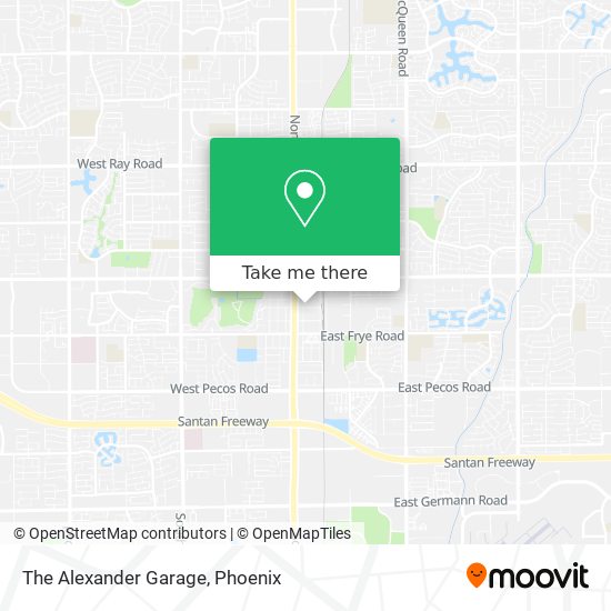 The Alexander Garage map