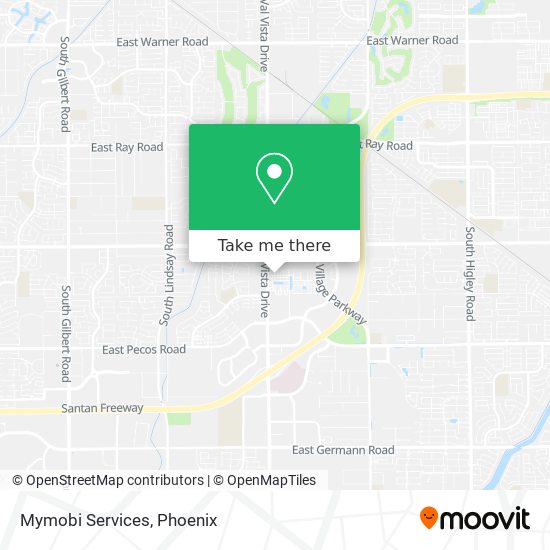 Mymobi Services map