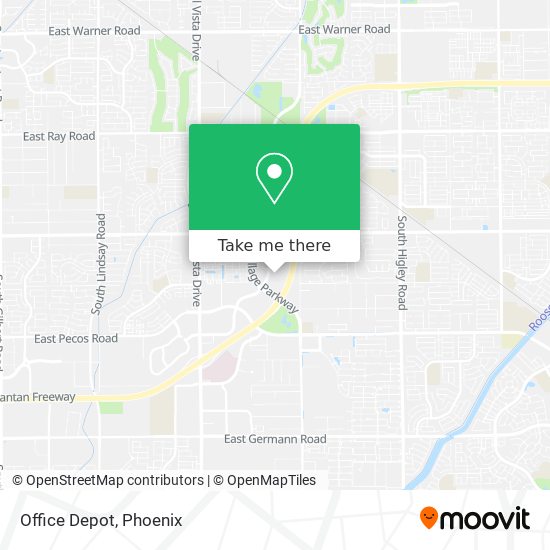 Office Depot map