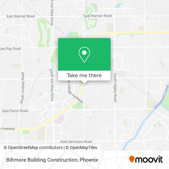 Biltmore Building Construction map