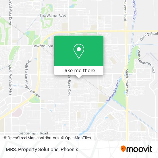 MRS. Property Solutions map