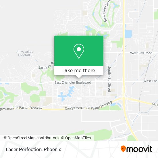 Laser Perfection map