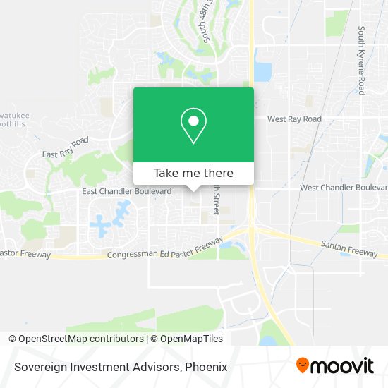 Sovereign Investment Advisors map