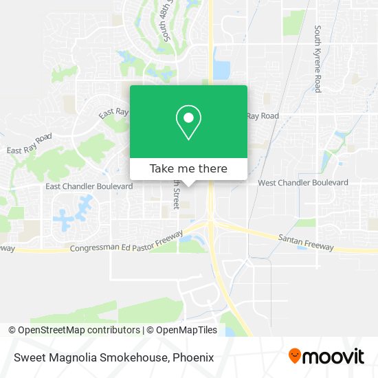 Mapa de Sweet Magnolia Smokehouse