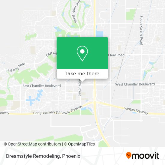 Dreamstyle Remodeling map