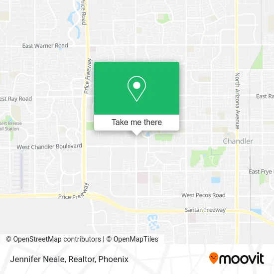 Jennifer Neale, Realtor map