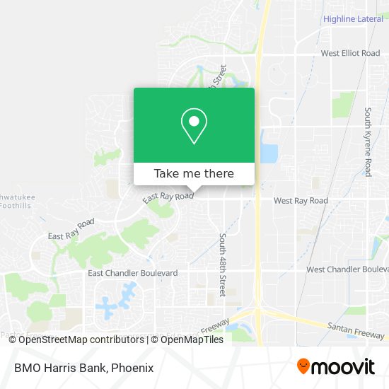 BMO Harris Bank map