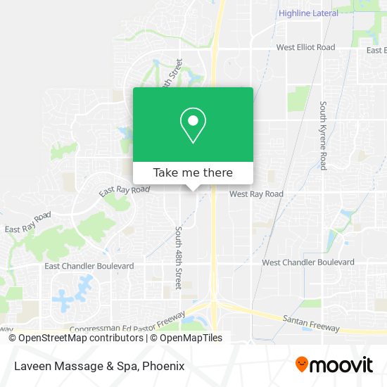 Laveen Massage & Spa map