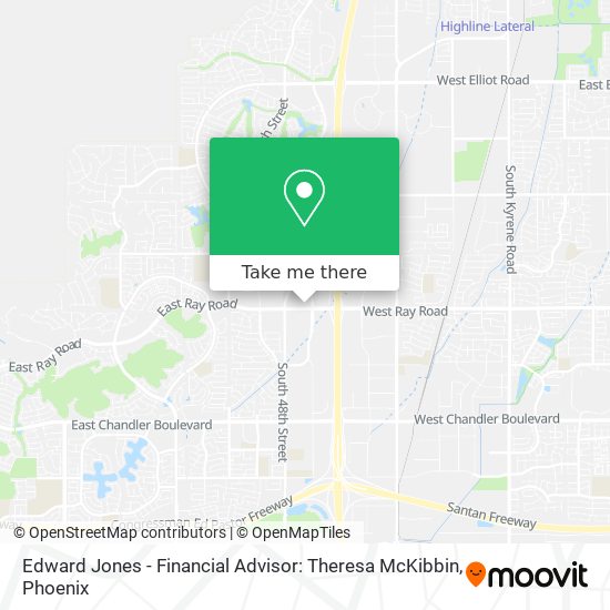 Edward Jones - Financial Advisor: Theresa McKibbin map