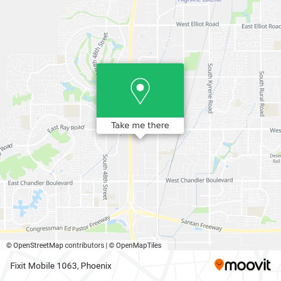 Fixit Mobile 1063 map