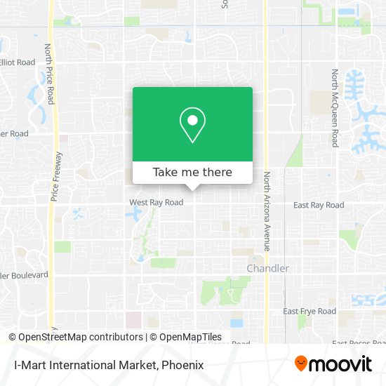 Mapa de I-Mart International Market