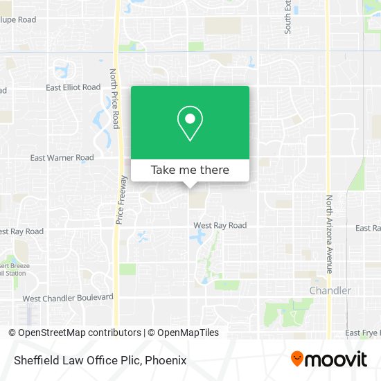 Mapa de Sheffield Law Office Plic