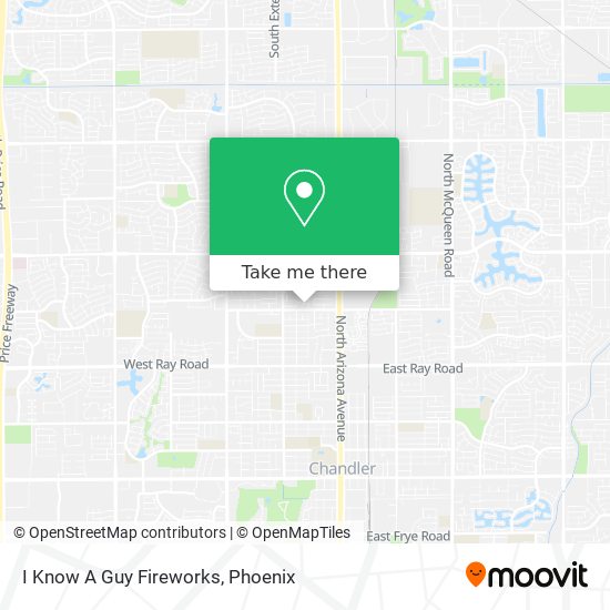 I Know A Guy Fireworks map