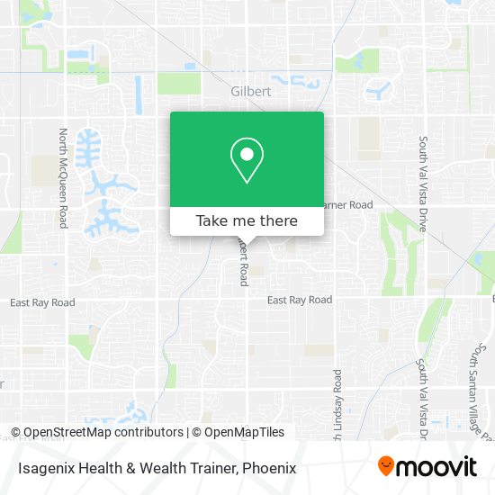 Isagenix Health & Wealth Trainer map