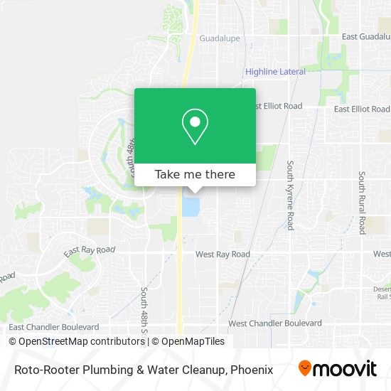 Mapa de Roto-Rooter Plumbing & Water Cleanup