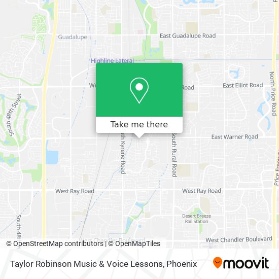 Taylor Robinson Music & Voice Lessons map