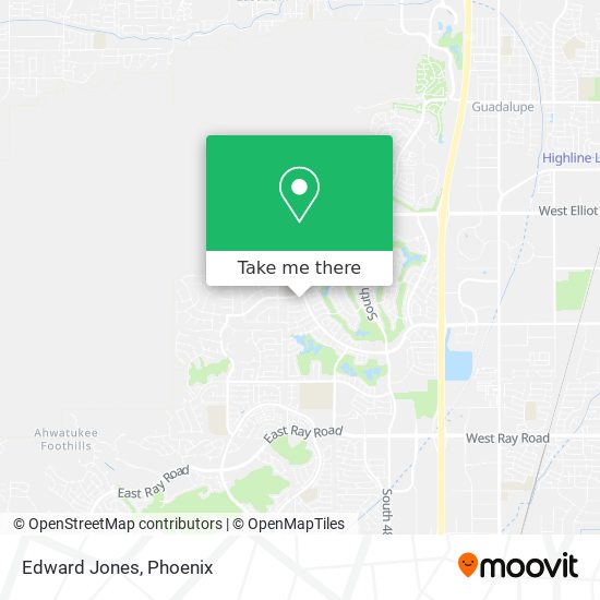 Edward Jones map