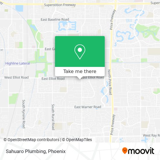 Mapa de Sahuaro Plumbing