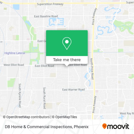 DB Home & Commercial Inspections map